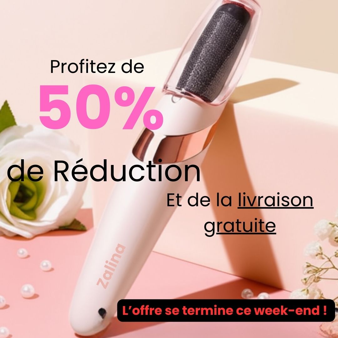 Zalina Pro™ - L’outil parfait pour des pieds lisses