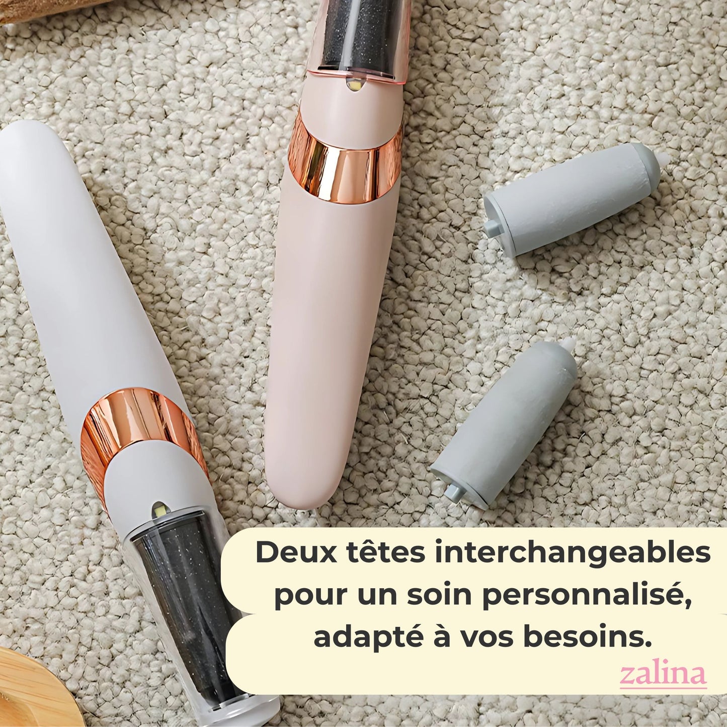 Zalina Pro™ - L’outil parfait pour des pieds lisses