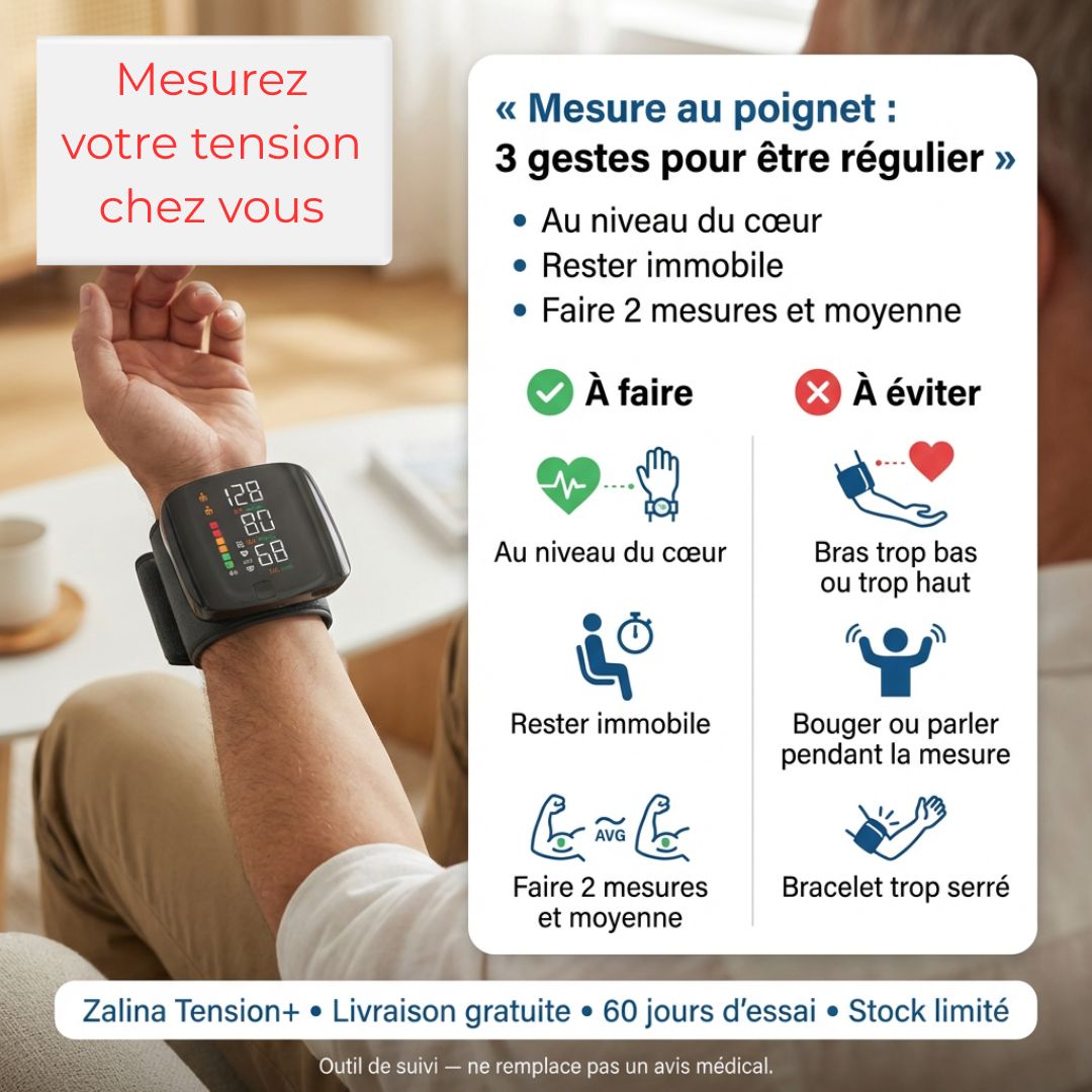 Zalina : Surveillez votre tension sans stress