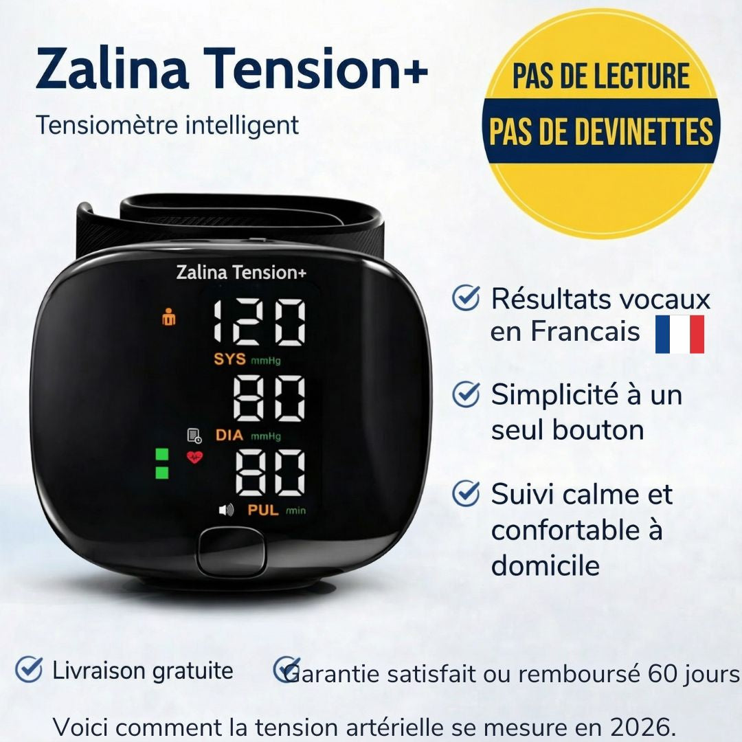 Zalina : Surveillez votre tension sans stress